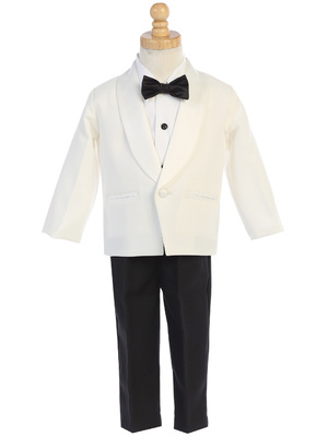 One button Dinner Jacket tuxedo with bowtie
