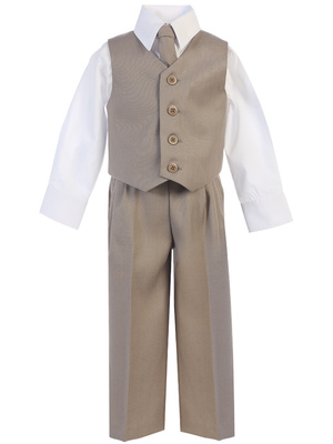 4 piece vest and pant set