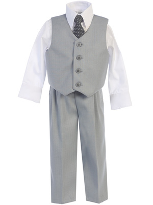 4 piece vest and pant set