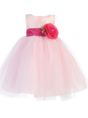 Poly silk & Tulle (Dress only)