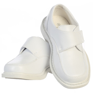 Boys matte shoes with velcro