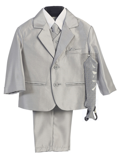 Boys 6 piece shiny suit by Lito