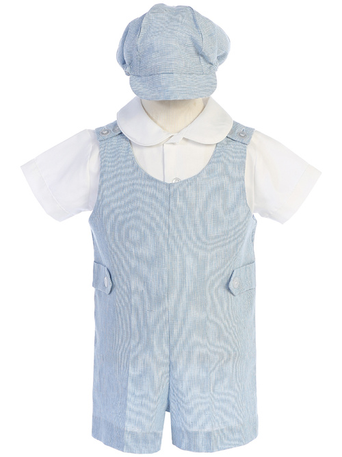 Cotton linen overall set by Lito
