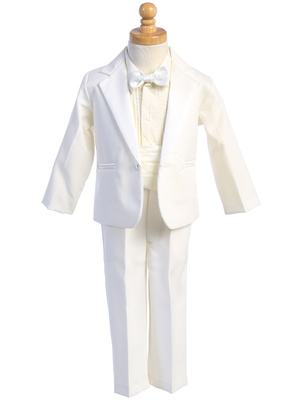 One-button Dinner Jacket tuxedo with cummberbund & bowtie