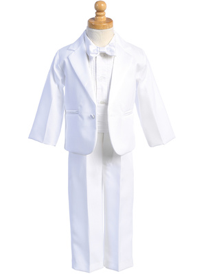 One-button Dinner Jacket tuxedo with cummberbund & bowtie