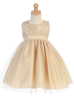 Corded tulle topbwith shiny tulle skirt