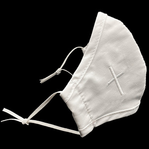 Facemask - Embroidered cross