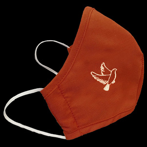 Facemask - Embroidered Dove