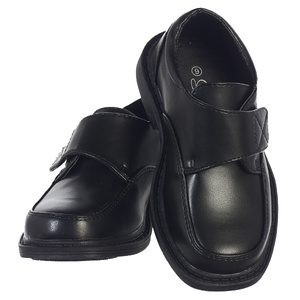 Boys matte shoes with velcro