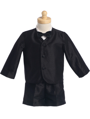 Poly Silk Eton and Short set