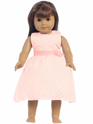 Doll dress - Cotton burnout