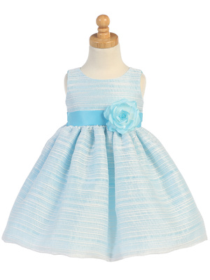 Striped organza