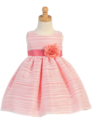 Striped organza