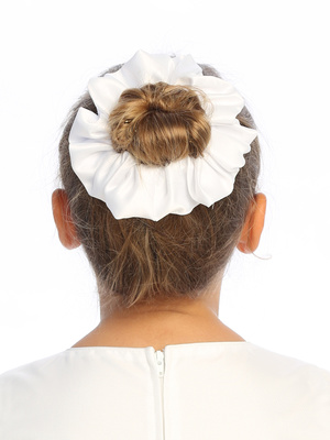 White Scrunchies