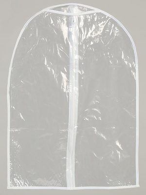 Clear christening garment bag